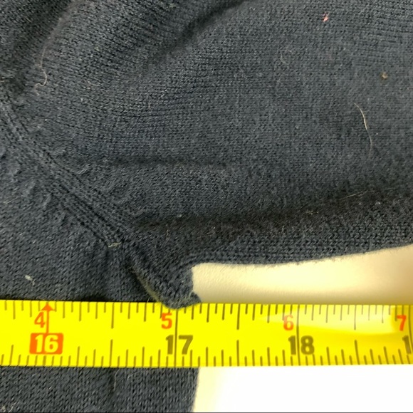 TOMMY Hilfiger Navy with Pink Polka Dots Cardigan - Picture 3 of 8